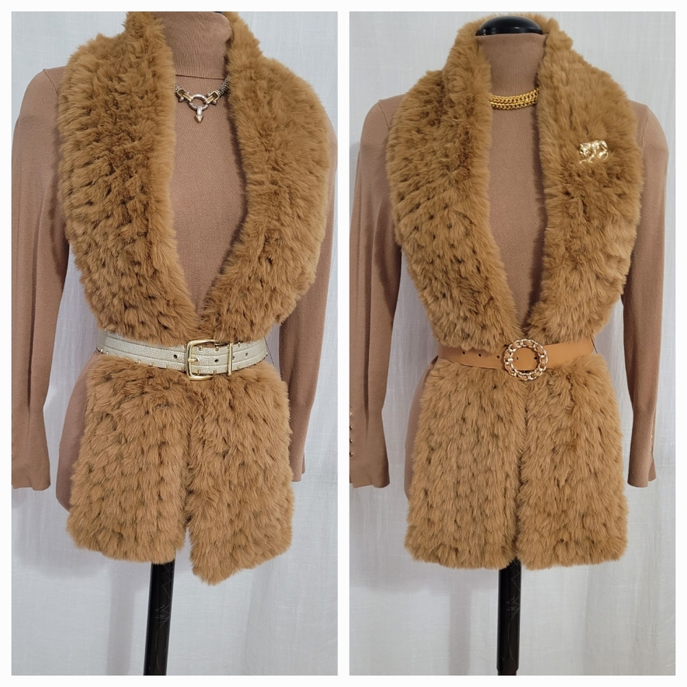 Faux Fur Scarf - Picture 8 of 8